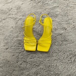 Marc Fisher Green Strappy Sandals